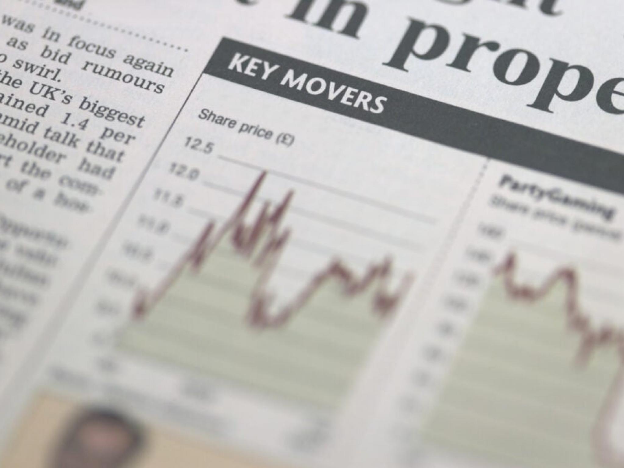 Why Delcath Systems Shares Are Trading Higher by Over 14%; Here Are 20 Stocks Moving